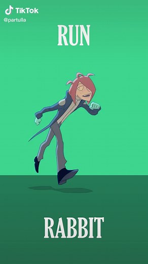Run Rabbit Run.#originalcharacter #animation #2danimation #animationmeme