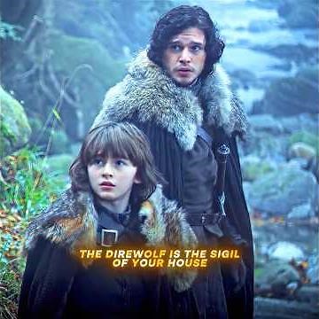 Jon Snow Saved the Direwolf Pups 🐺❤️ | Game of Thrones