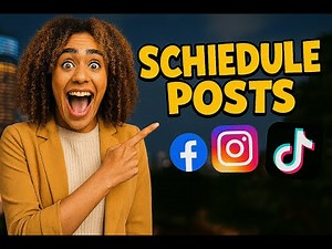 How to Schedule Social Media Posts in 2025
