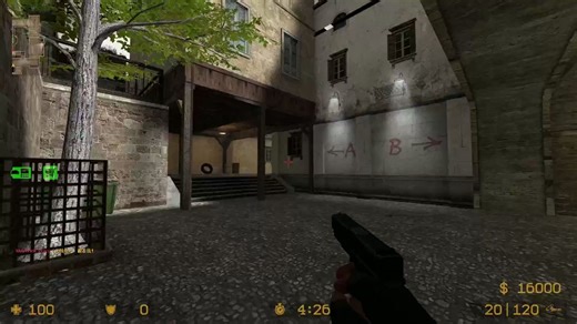 除了人物模型全对味了？cs起源csol2爆破图--de_tosca_cso2