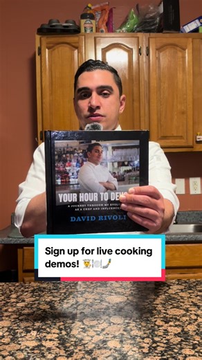 I’m excited to start a new journey with you all on SKOOL hosting Live Cooking Demos from my cookbook on @becomefound , and providing courses teaching you all valuable lessons on more than cooking such as Restaurant Dining Etiquette, Social Media Networking, Creating Content, and MUCH MORE! 👨‍🍳📚🤳 🍽️ Subscribe to my Skool account here: https://www.skool.com/chefdavidrivoli-6381/about?ref=1d2907089d4b4828a08c836ffdc1ef0c Order my Cookbook to get the recipes for my demos here: https://found.us/