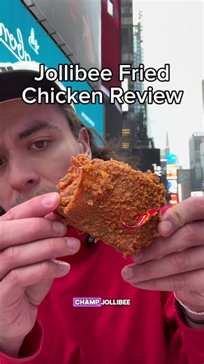 @Jollibee Fried Chicken Review🍗#friedchicken #chicken #jollibee #foodtok #foodreview