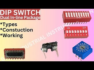 DIP switch types and Application #dipswitch #switch #dip #dualinlineswitch #whatisdipswitch