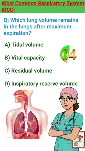 Lung Volumes Explained in 5 Minutes | Tidal, IRV, ERV, RV| #nurselife #healthcarestudents
