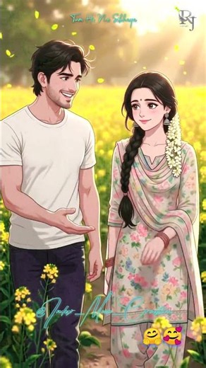 Hum Unse Mohabbat Karke ❤️ | 90s Cute Anime Romantic Love Story | #Shorts