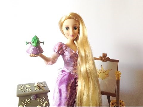 Disney Store Tangled Rapunzel Deluxe Singing Doll Set review
