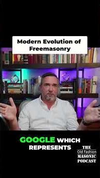 Modern Evolution of Freemasonry #shorts #masonry