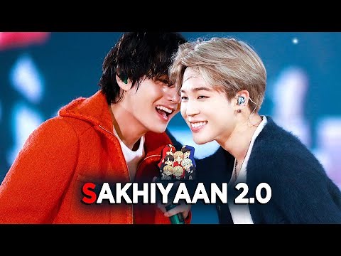 BTS Sakhiyan2.0 | VMIN | Akshay Kumar | BellBottom | BANGTAN BTS| HINDI SONG MIX | fmv | Bollywood