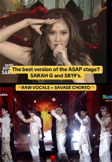 Sarah G and SB19 Perform Live on ASAP Stage