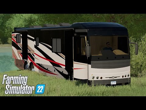 FS22 - Chevrolet RV Camper Mod/FS22 Camping Mod - Car Mod for Farming Simulator 2022 ROLEPLAY