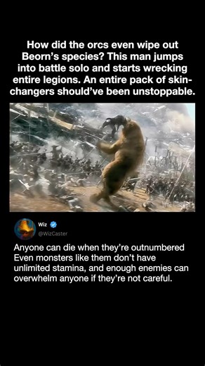 Beorn Drops Into Battle | The Hobbit