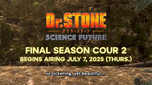 36K views · 884 reactions | Grab your goggles and lab coat because more science is heading your way! 良離 Dr. STONE SCIENCE FUTURE Cour 2 continues this July on Crunchyroll! | Crunchyroll | Facebook