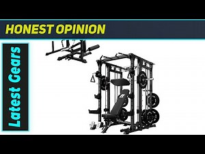 RitFit Smith Machine Power Cage – The Ultimate All-in-One Home Gym