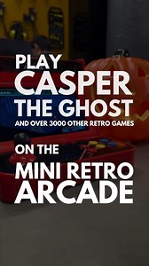 Play Casper the Ghost and thousands of other retro games on the Mini Retro Arcade this Halloween! Visit your nearest FONE KING to pick up yours, and play some TRICK or TREAT with us whilst you're in store!  shop.foneking.com.au/pages/store-locator | Fone King | Facebook