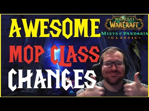 New Awesome MoP Class Changes