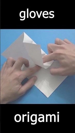 How to make some paper gloves #gloves #paper #diy #shorts