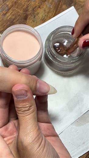 Video trước đắp trên móng tay giả, video này cùng thực hành trên móng thật nha😜 | Lớp dạy Nails phong cách Châu Âu