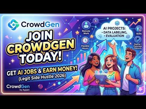 How to Get Your First AI Job on CrowdGen