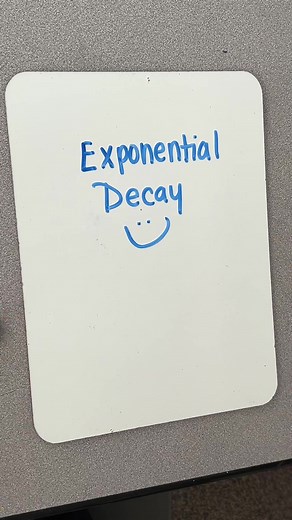 Exponential Decay Functions! #math #maths #mathematics #mathtricks #mathteacher #fyp #fy #fypage #tutorial #middleschoolmath #algebra #algebra2 #algebra1 #exponent #exponentialfunctions #exponential #exponentialgrowth #exponentialdecay