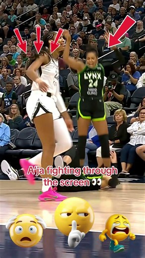 Playing with PASSION or Just MAD?! 😳 A’ja Wilson vs Jewell Lloyd INTENSE Moments #basketball #wnba