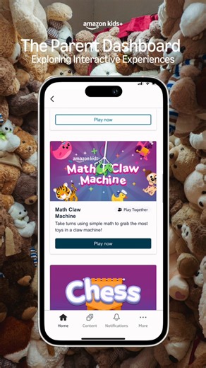 Let's explore Math Claw Machine, one of the many interactive, exclusive experiences that are leveling up how families connect through intentional screen time. ️ | Amazon Kids | Facebook