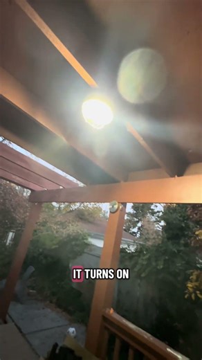 One of the smartest things we did when we moved in? Motion sensor outdoor lights 🙌