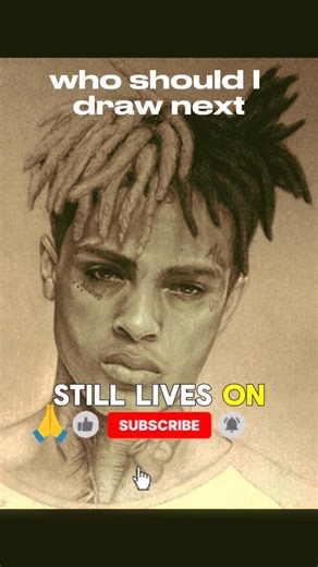 I Drew XXXTENTACION Over and Over 🖤 | Slide-by-Slide Tribute.