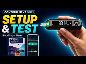 How to Use the CONTOUR NEXT ONE Glucose Meter | Setup & Blood Sugar Test