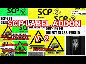 SCP LABEL ADDON V2 Official Release Update