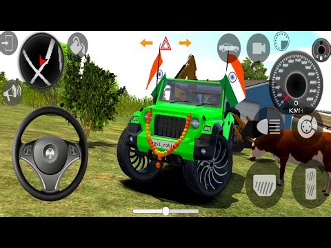 🤣Dollar (Song) Modified Mahindra Thar 😈| Indian Cars simulator 3D | Android Gameplay