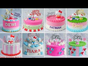 SO BEAUTIFUL!🥳 20 Hello Kitty figure birthday cakes | girl's cake ideas