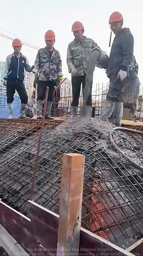 On-Site Pouring: How Do Workers Efficiently Complete Concrete Pouring?