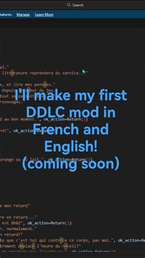 my first DDLC mod! (teaser) # #hatsunemiku #vocaloid #music #ddlc #monika