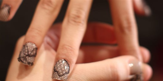 Lace Nails Are About to Own the Holidays—Here’s How to DIY the Mani Trend