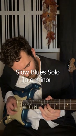 E Minor Guitar Solo on My Fender Strat | Strmecky #guitar