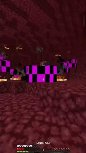 🔥 POV: Placing a Bed in the Nether Gone Wrong 💀💥