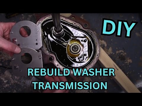 How To Rebuild A Washer Transmission 3360629, 388253 Kit Installation