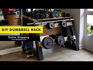 DIY Dumbbell Rack |DIY Weight Rack | Homemade Gym Equipment