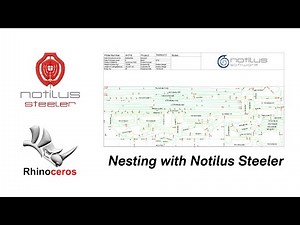 NotilusSteeler - 3D Model to Nesting Files in Seconds! | Rhino Marine Structural Design Plugin