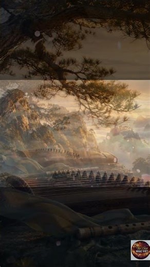 Giai Điệu Cổ Phong: Đàn Tranh & Sáo Trúc Bên Bờ Trúc ✨ | Zen Healing #Shorts