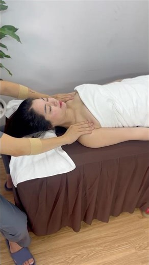 Neck Shoulder Massage ASMR #neckmassage #shoulderpainrelief