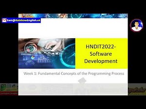 🎯🌝 HND IT 2022 | Software Development | 001 | Live Sessions | Sam@RainbowEnglish.uk | $19.99/Hr