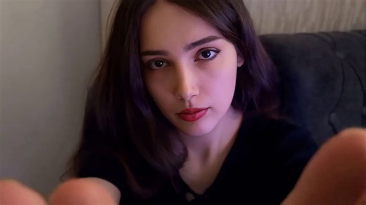 ASMR Gentle Face Touching for Sleep Until you Fall Asleep, Ear Tingling Sounds