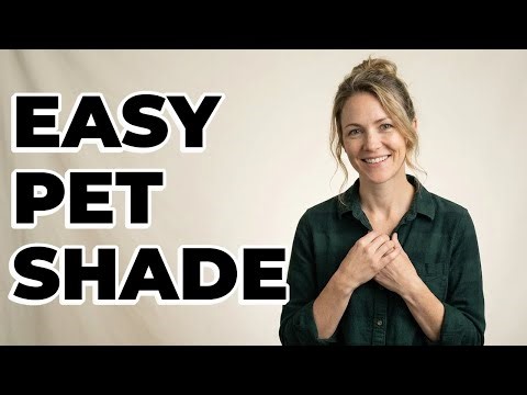 What Are Simple Structures For Outdoor Pet Shade?