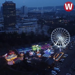 44K views · 355 reactions | What Cardiff's spectacular Christmas lights look like from above ✨ It will be a very different scene from tomorrow as Winter Wonderland shuts down early because of new Covid rules. | WalesOnline | Facebook