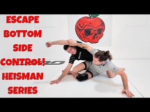 How to Escape Bottom Side Control Heisman Series