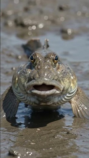 The Walking Fish #Mudskipper #WalkingFish #AmazingAnimals