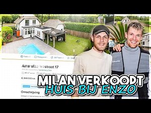 MILAN VERKOOPT ZIJN HUIS NAAST ENZO KNOL