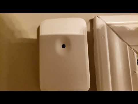 Vivint Alarm Entry Glass Break Sensor Battery Change Replacement DIY