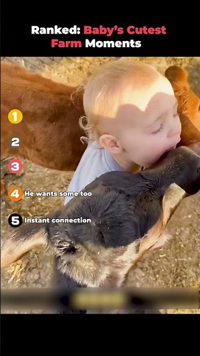 Ranked- Baby’s Cutest Farm Moments